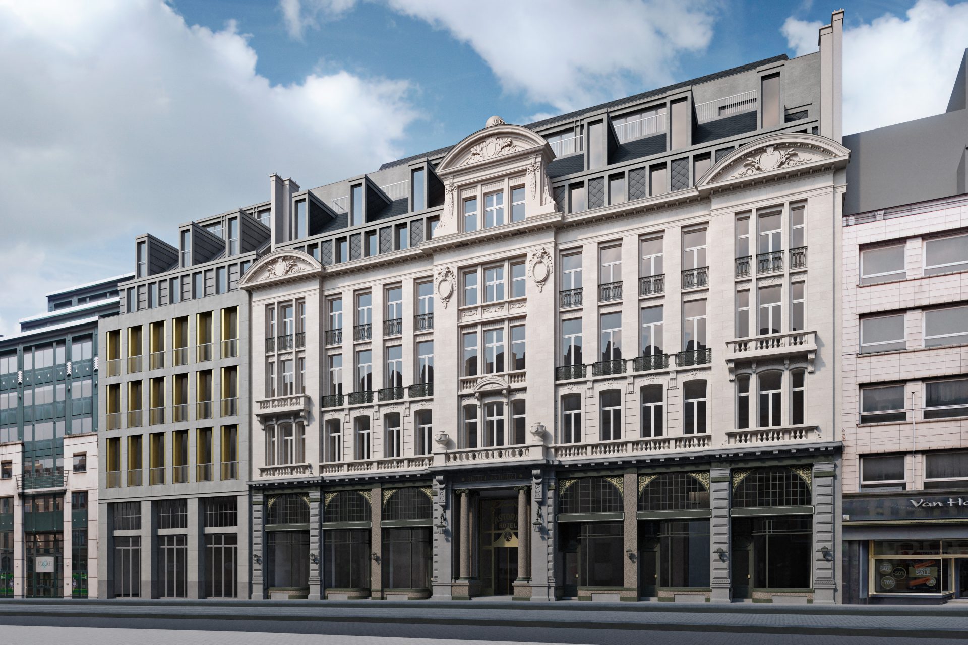 The sleeping beauty of Brussels 