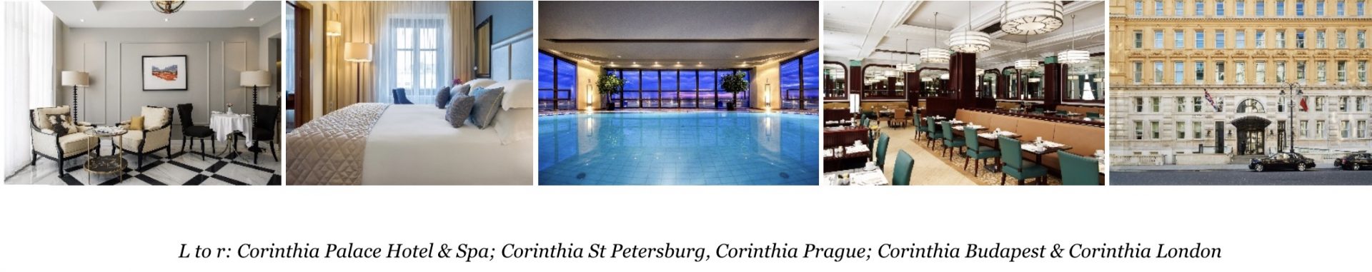 Eight Awards for Corinthia at the 2019 World Travel Awards.