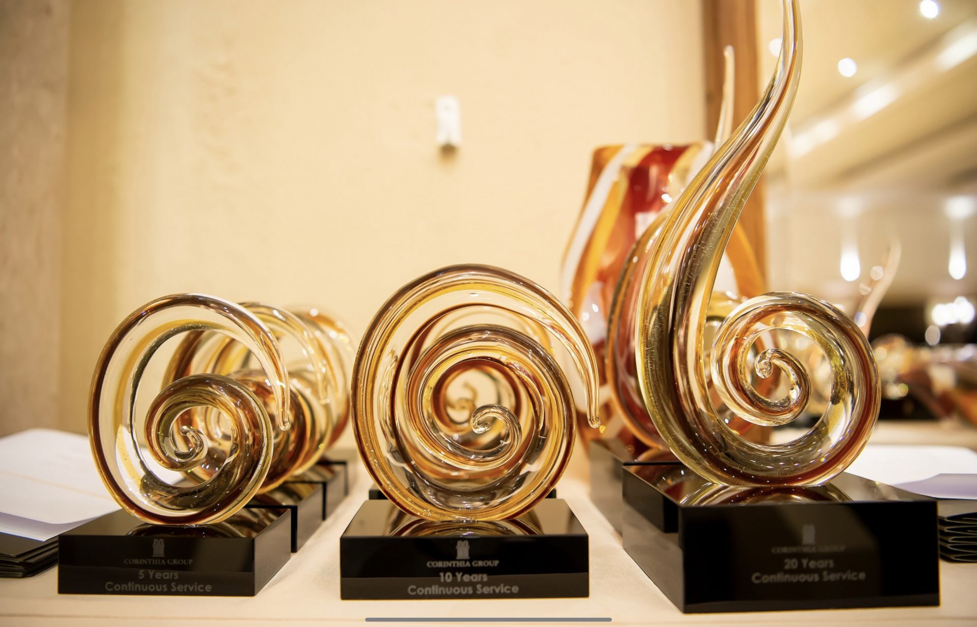 Corinthia congratulates its staff.