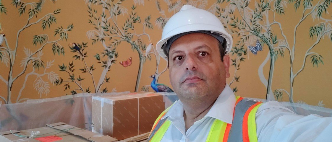 Ian Briffa and his two loves: work and family